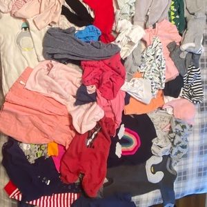 50 pieces baby toddler clothes bundle 6m - 2T